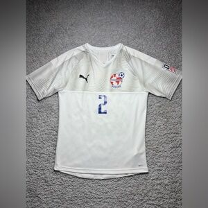 Puma Jersey Mens Medium Soccer Futbol 2 Internationals Performance Wear Active